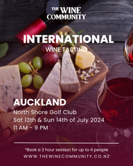 Wine Tasting at Auckland Sunday 14 July 2024