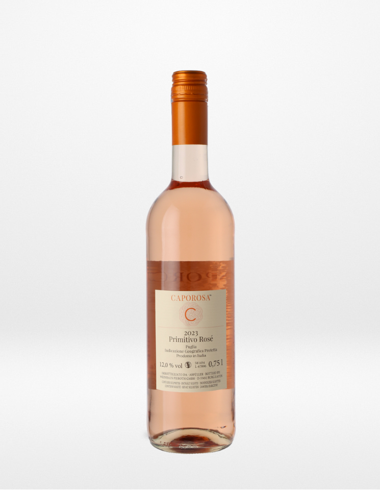 Caporosa Primitivo Rose 2023 Puglia IGP