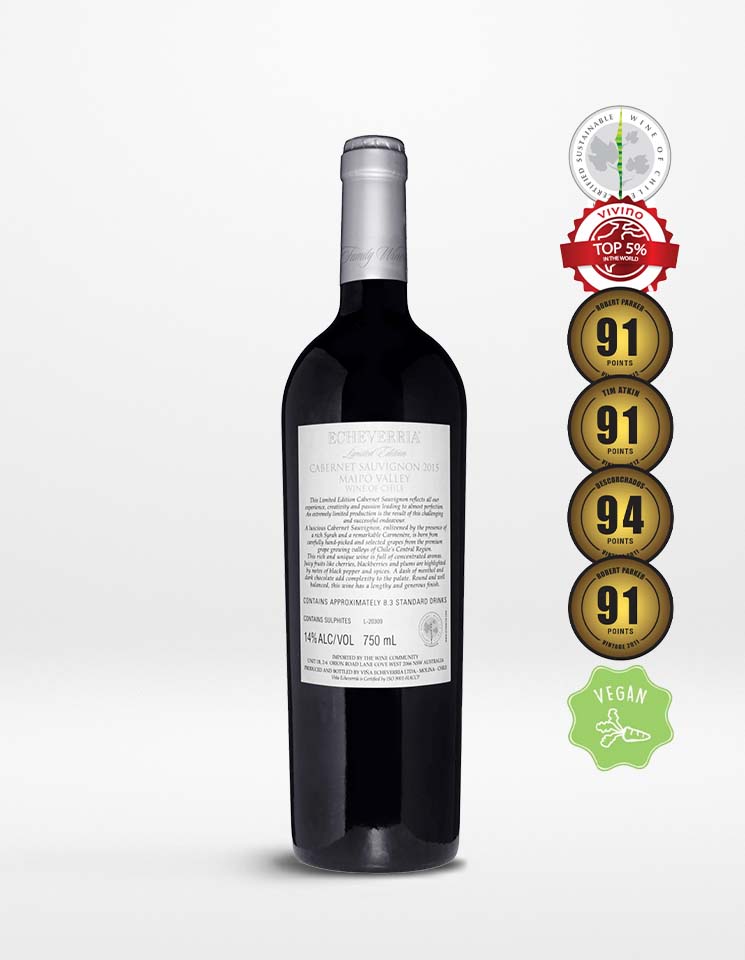 2015 Echeverria, Cabernet Sauvignon Limited Edition